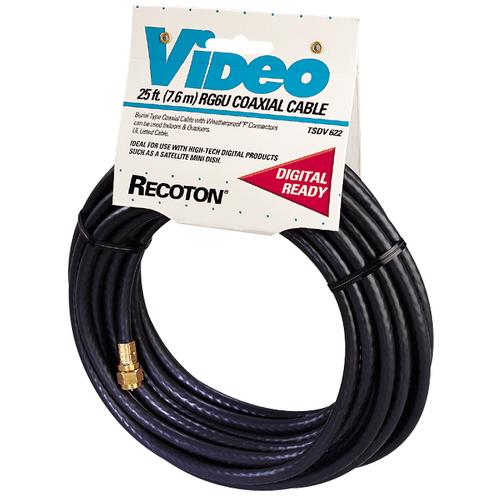 Cable coaxial 3C2V RS PRO, con. A: Conector aéreo de TV, Macho, con. B